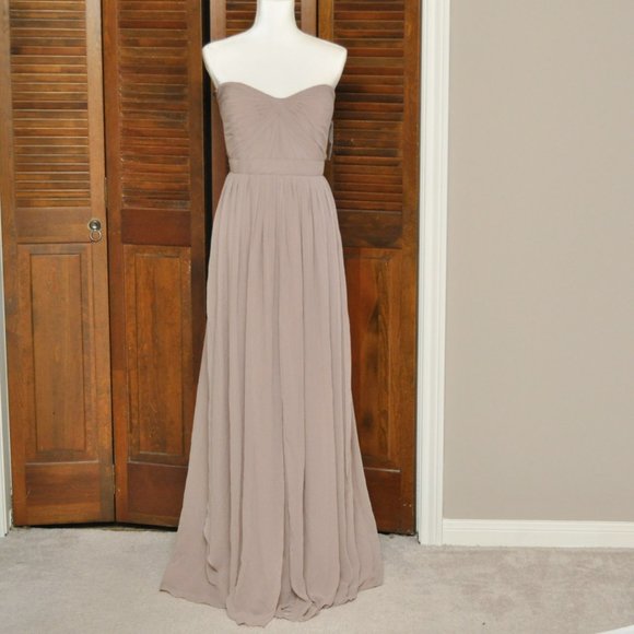 Jenny Yoo Mauve Convertible Dress Sz 20 - Picture 2 of 10